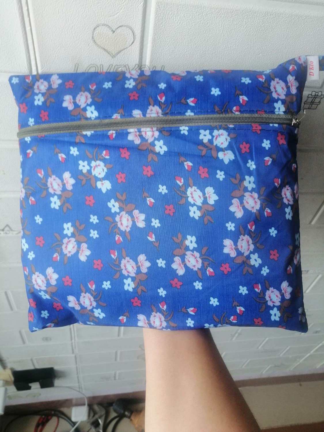 Áo mưa  vải dù dây kéo siêu bền