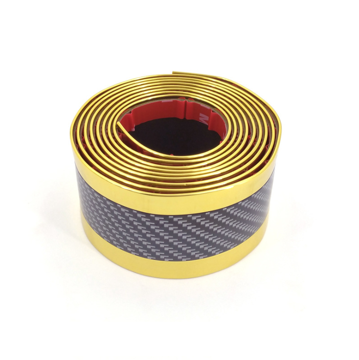 Cacbon dán cốp, dán bước chân chống xước xe ô tô, xe hơi CB-01 kích thước 70mm x 2,5 mét