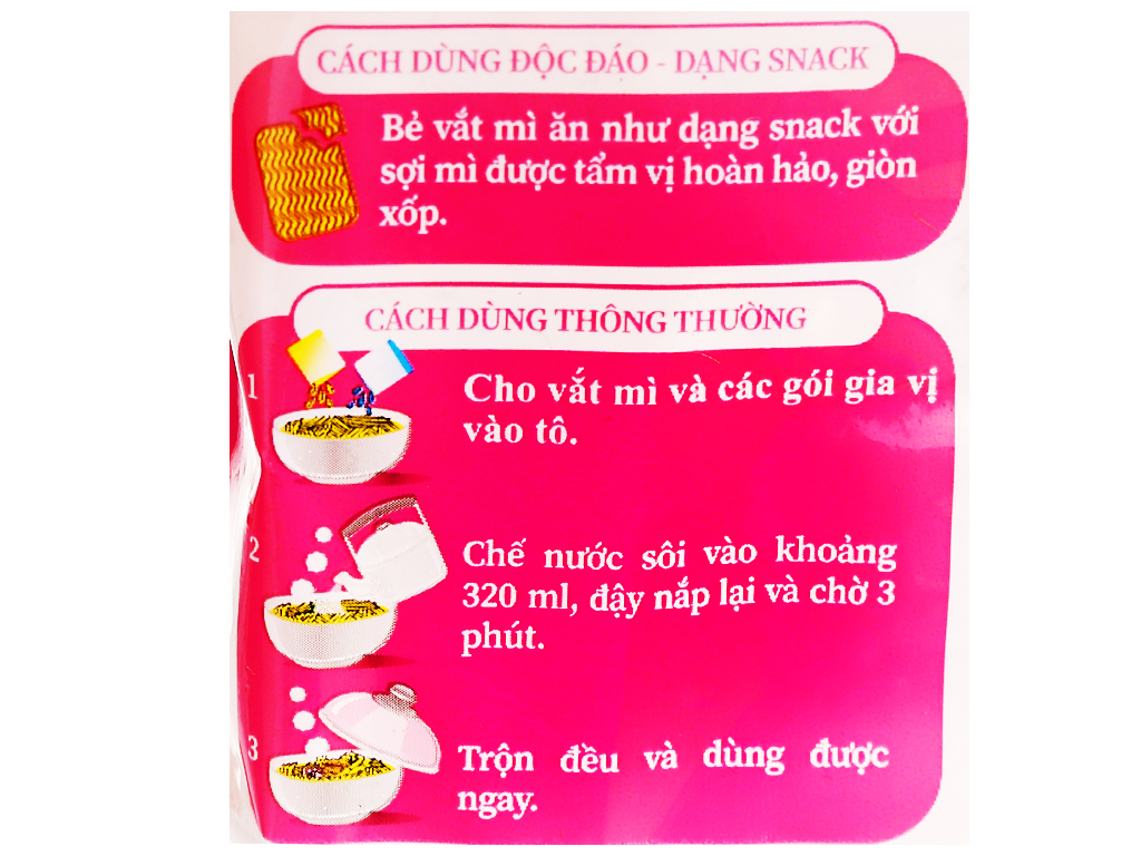 Thùng 30 gói mì Doraemon vị tôm gà tỏi phi 63g