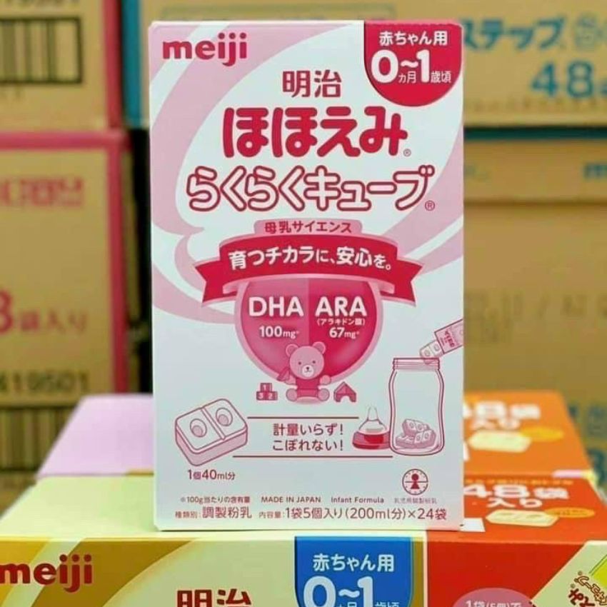 Sữa meji lon nội địa nhật 800g 0-1