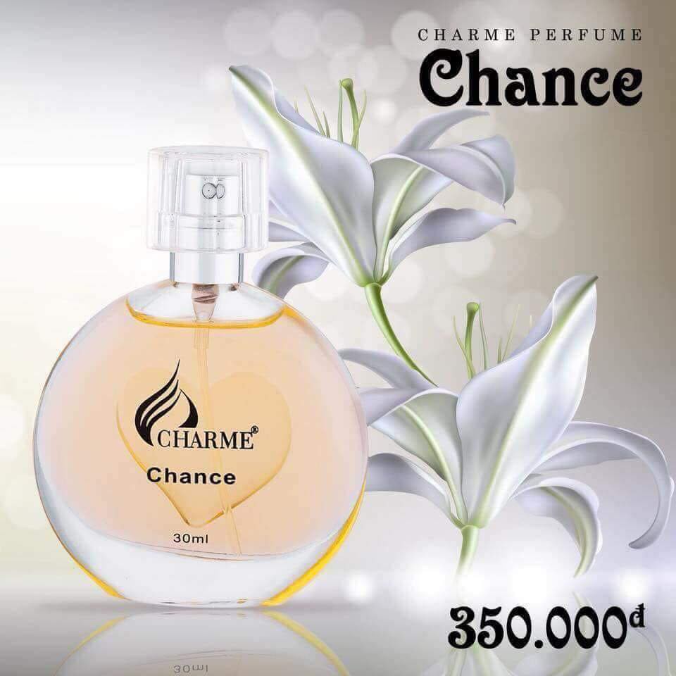 Nước Hoa Nữ CHANCE Chamme 30ml Chính Hãng Tươi Mát, Nữ Tính