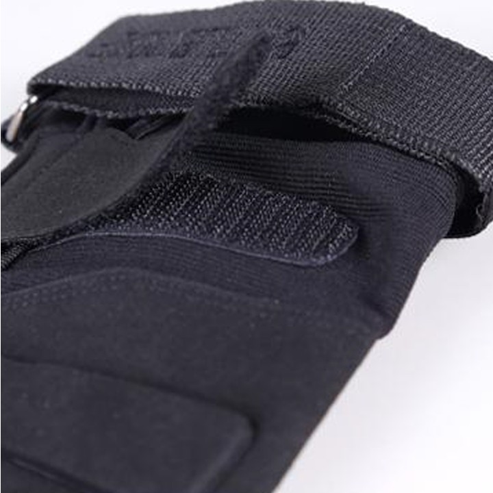 Găng tay xe máy cụt ngón gù vải BlackHawk