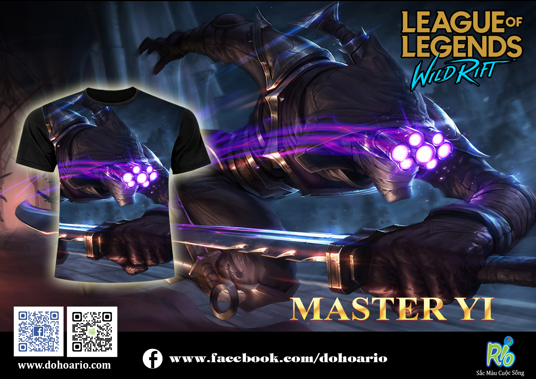 Áo LMHT - MASTER YI