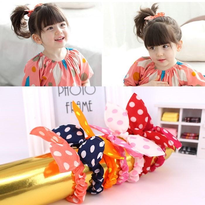 Combo 10 Buộc Tóc Tai Thỏ Cho Mẹ Và Bé bhl2055