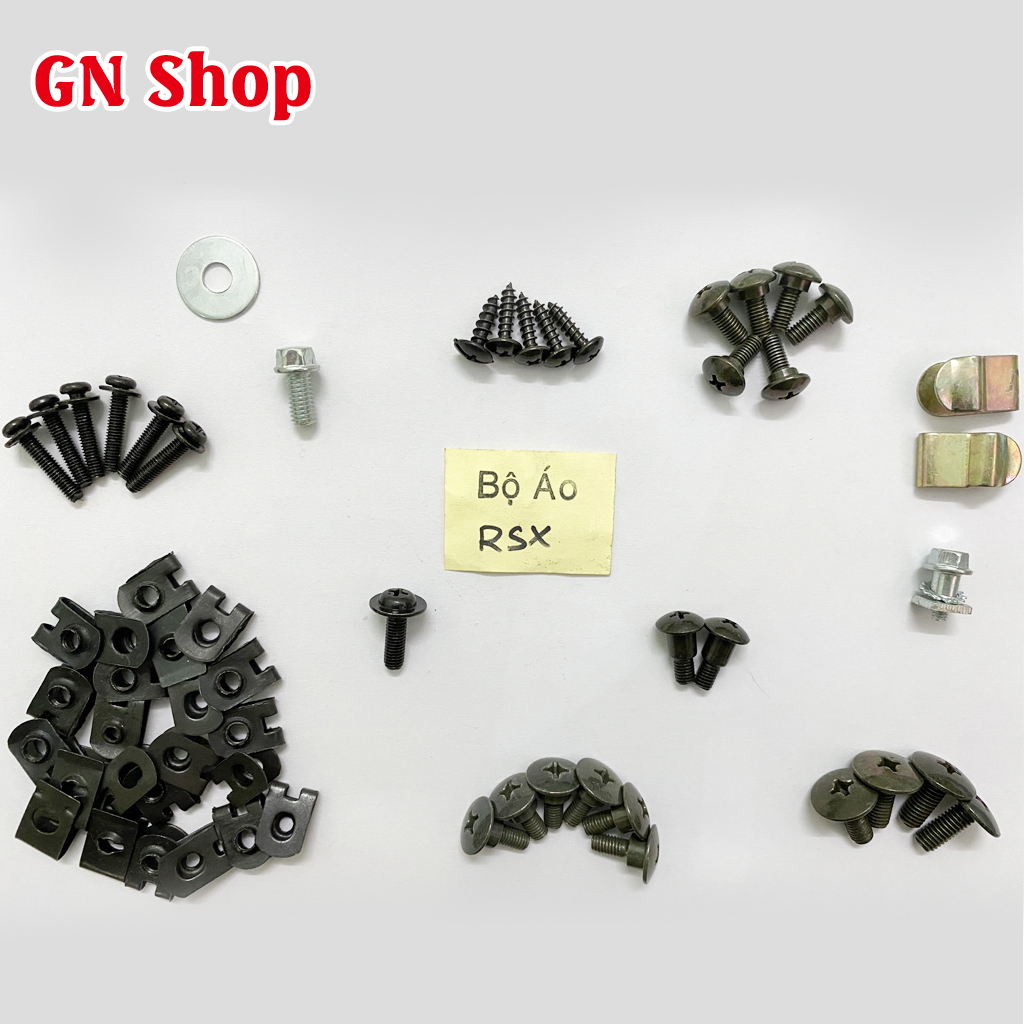 Bộ Ốc Lắp Dàn Áo Xe Máy Wave RSX