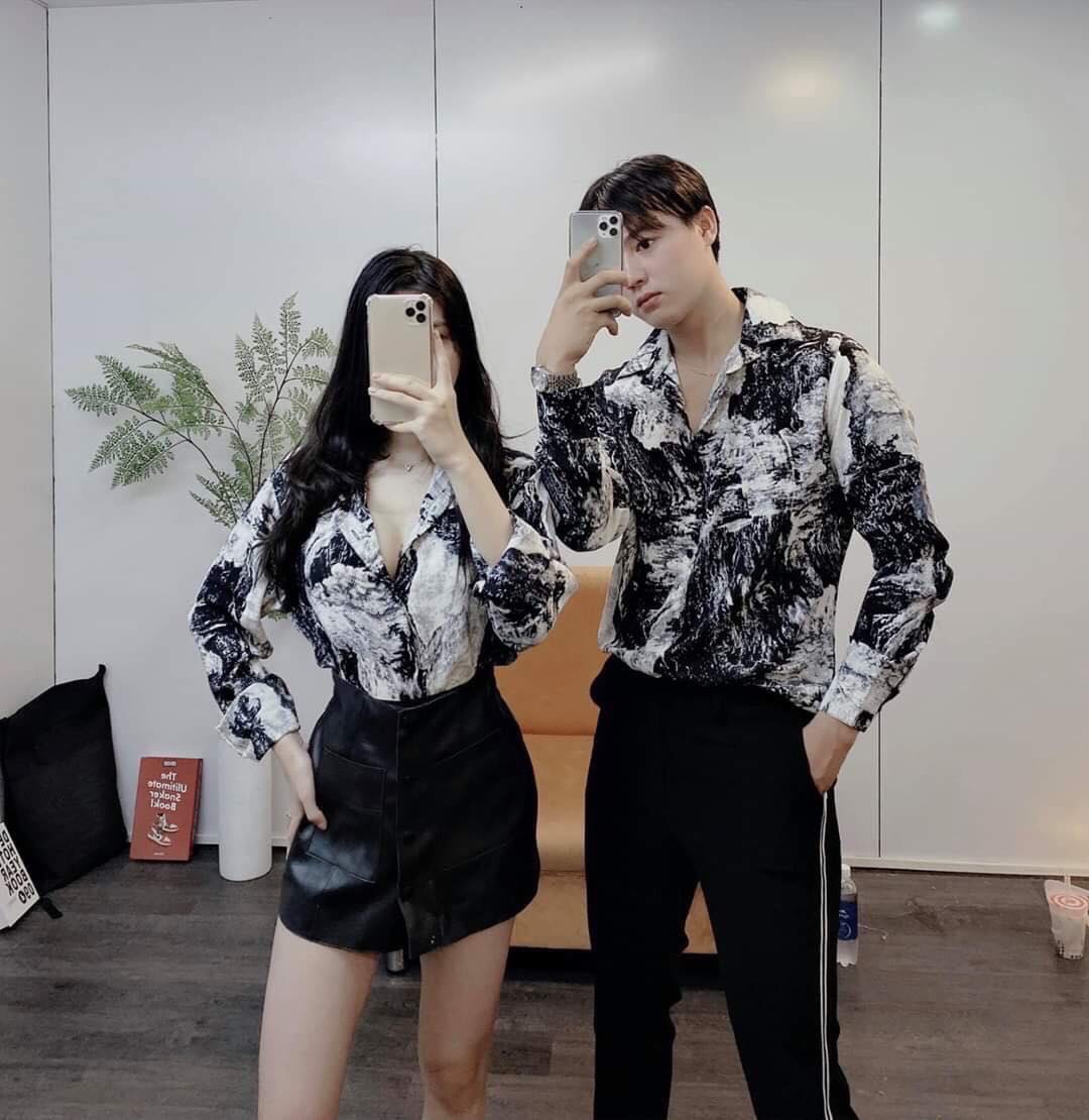 Áo somi nam nữ chất lụa thời trang cao cấp binstore94 ms990