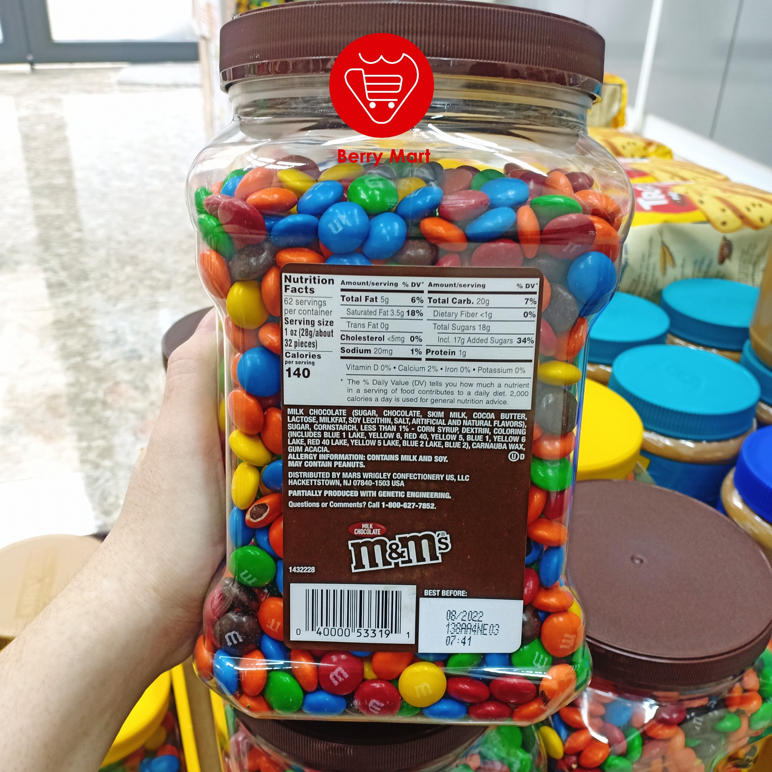 Socola M&M không nhân 1.757kg