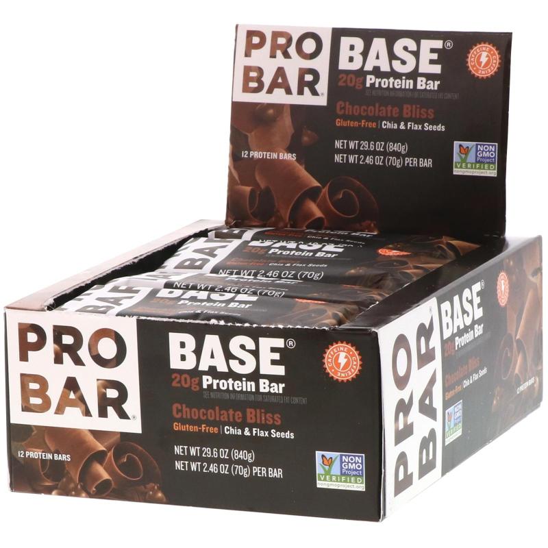 Whey Protein Bar : PRO BAR 850g ( 12 thanh ) nhập khẩu USA - 20g Protein/thanh nhập khẩu