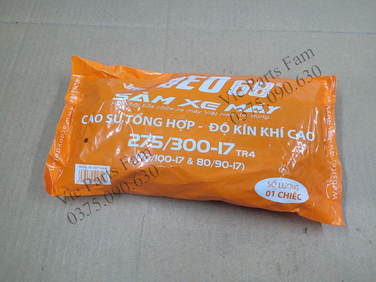 Ruột săm xe máy 225/250-17 , 275/300-17 hàng chất lượng cao