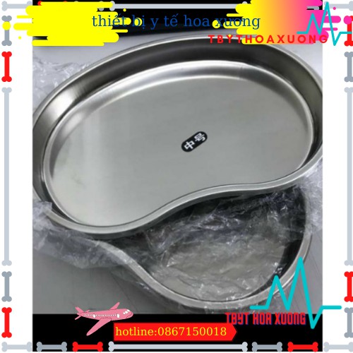 Com bo 10 khay quả đậu, khay hạt đậu inox dụng cụ spa, dụng cụ y tế
