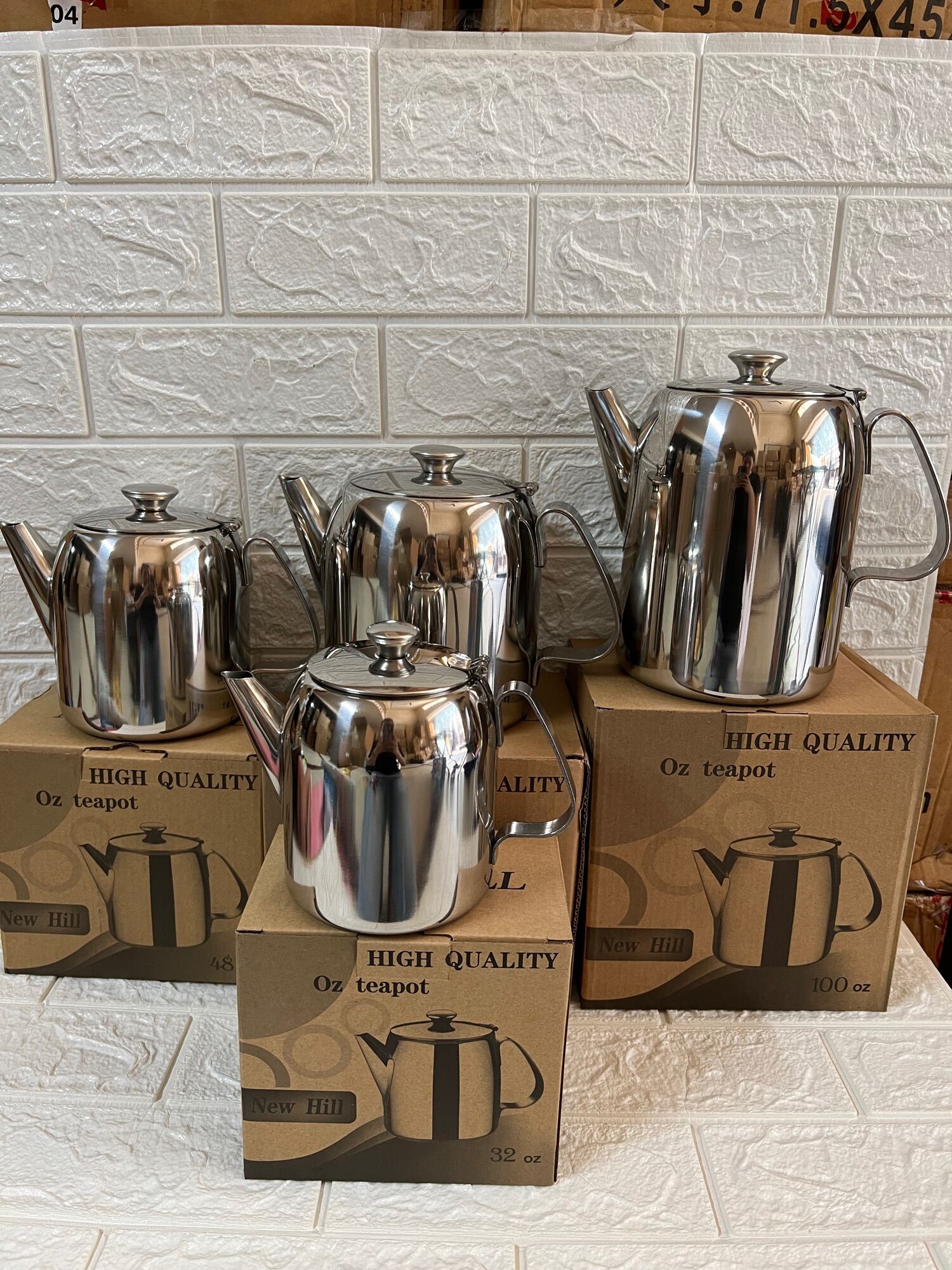 Bình rót trà, rót nước inox siêi dày