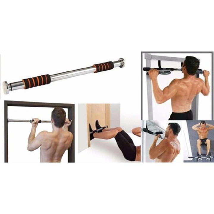 Xà đơn treo tường 60 -100cm - MS.XDTTINOX80-BVT