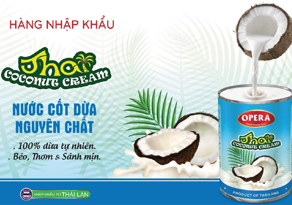 Nước Cốt Dừa Thái Opera 400ml / 165ml