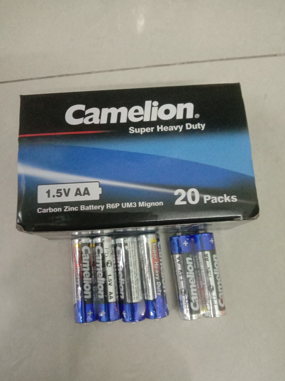 Combo 5 cặp PIN CAMELION AA,AAA(15V và 9V)