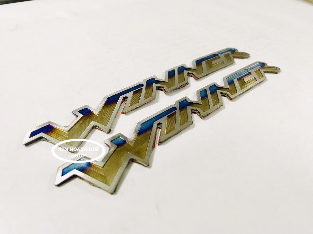 Bộ 2 tem Titanium WINNER (titan 100%)