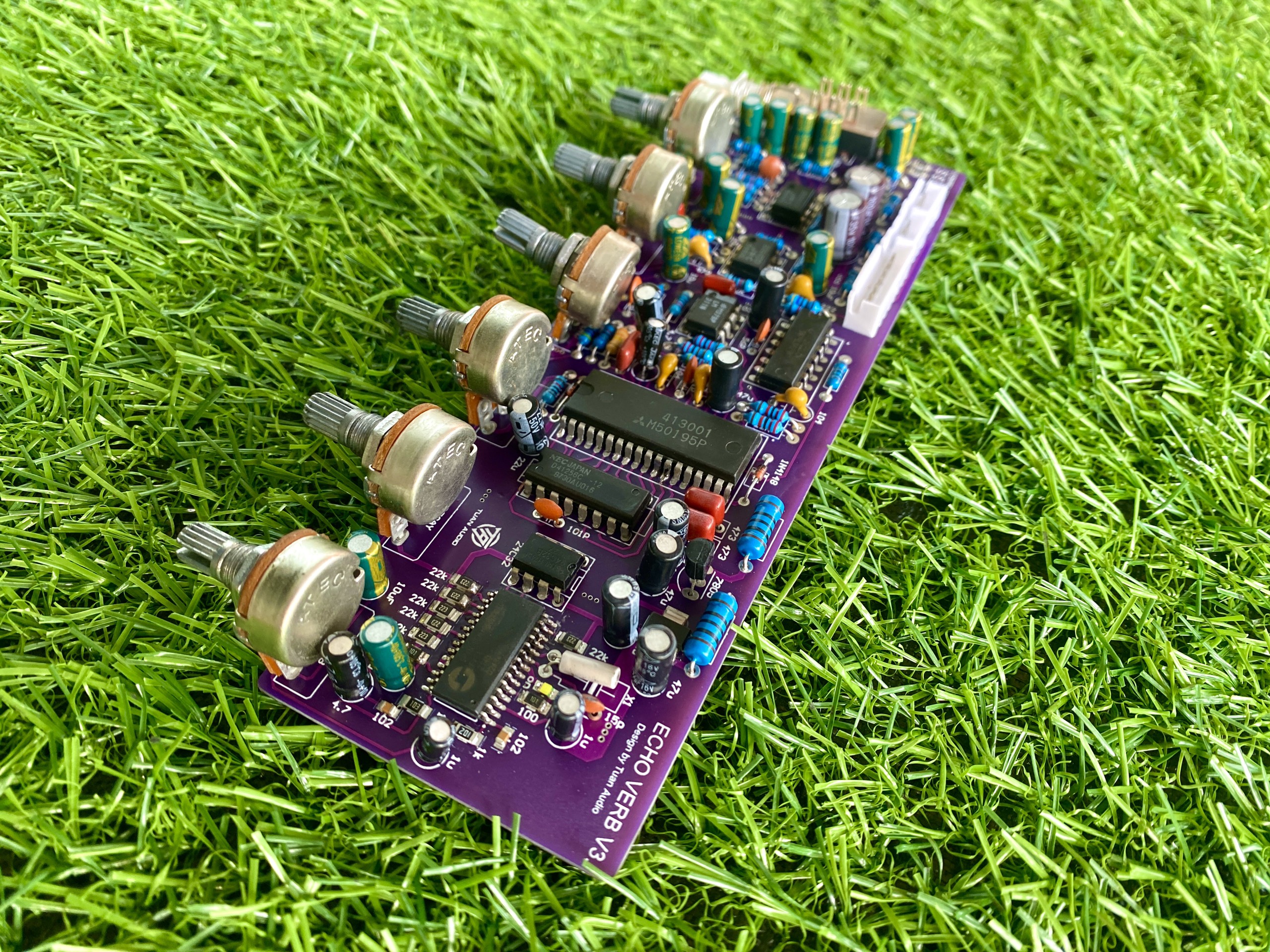 Mạch ECHO REVERB V3.1 Chip M50195