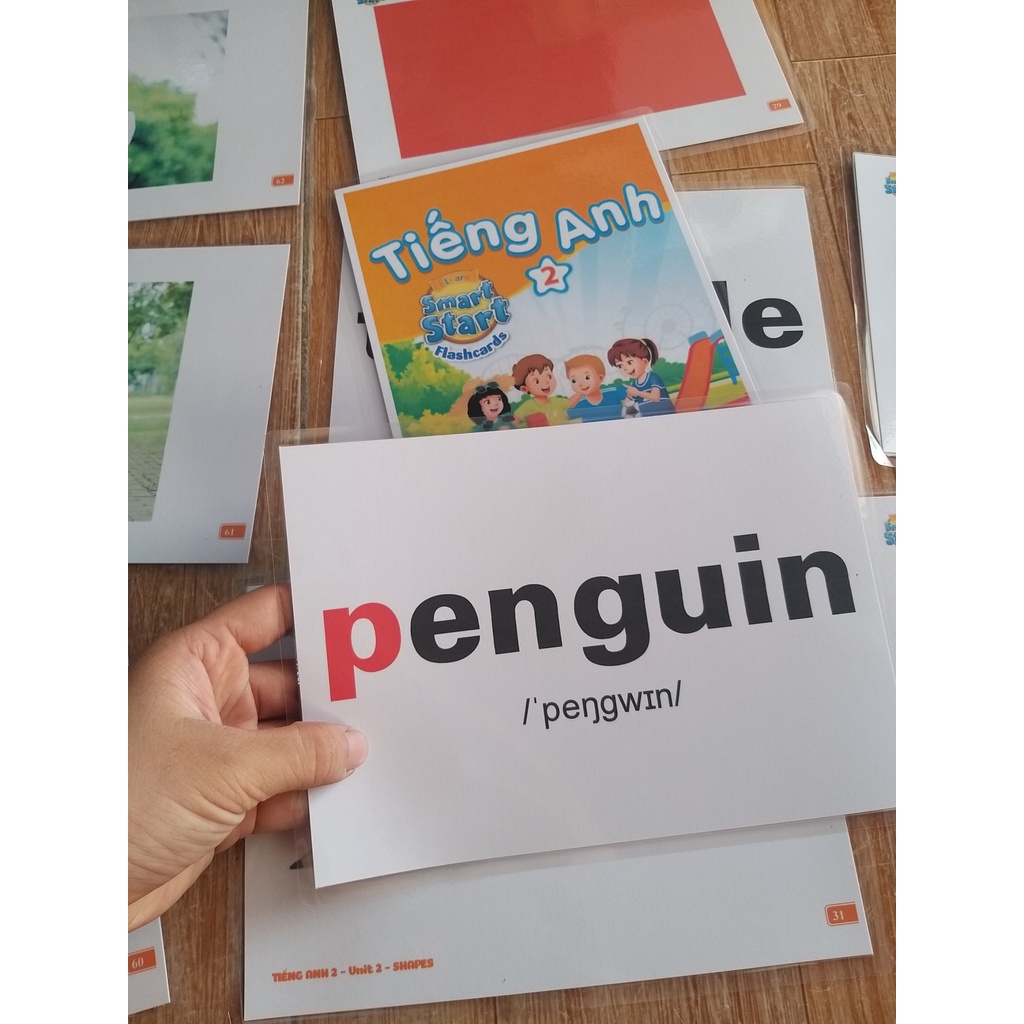 Flashcard  Smart Start Lớp 2 và Mindmap Smart Start Lớp 2- Ép plastics bền đẹp