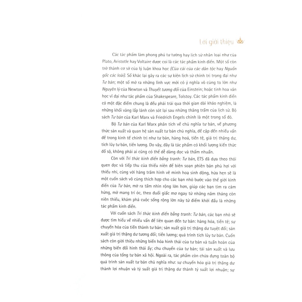 Sách - Tri Thức Kinh Điển Bằng Tranh - Tư Bản [ALPHABOOKS]