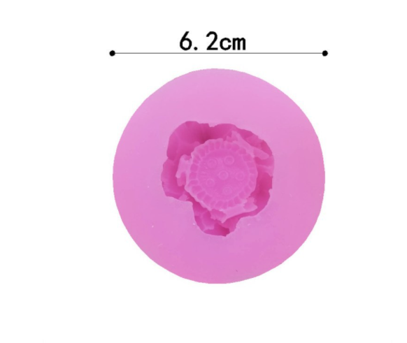 Khuôn Silicon Rau Câu 4d Hoa Sen Thái MS6