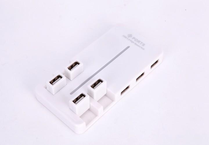 Bộ chia Hub USB 10 Port công tắc