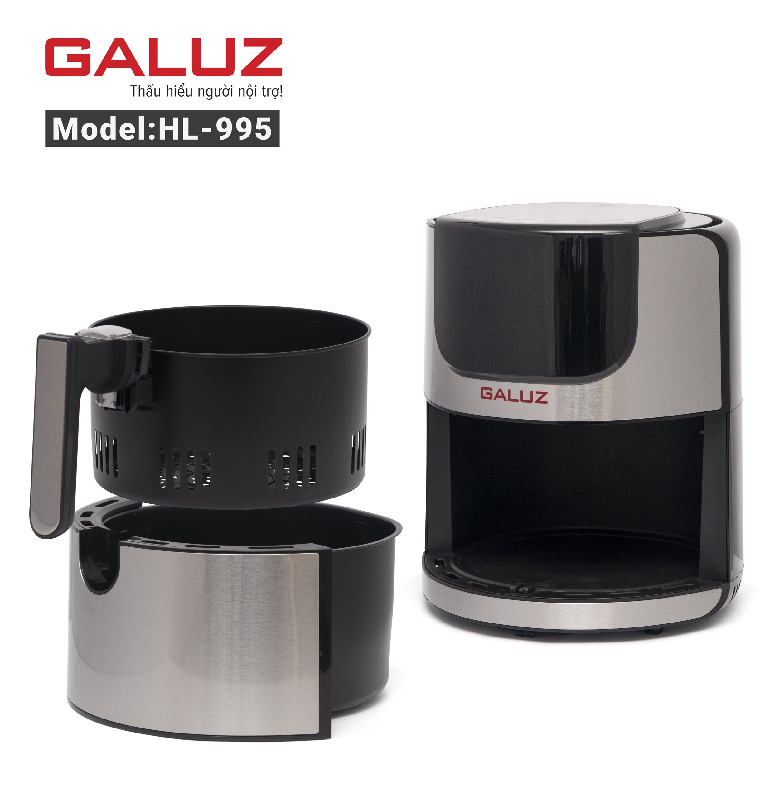 Nồi chiên không dầu Galuz HL-995