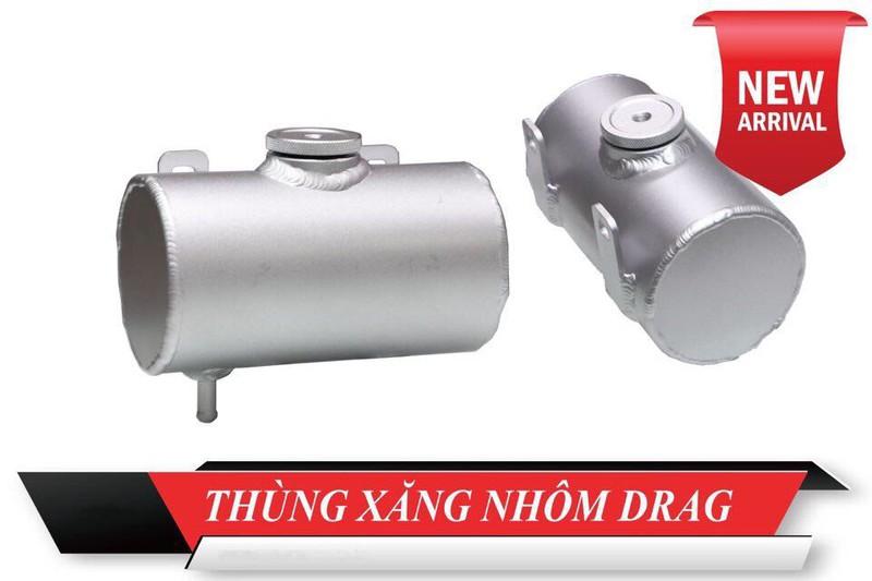 Thùng xăng nhôm chế xe Drag racing