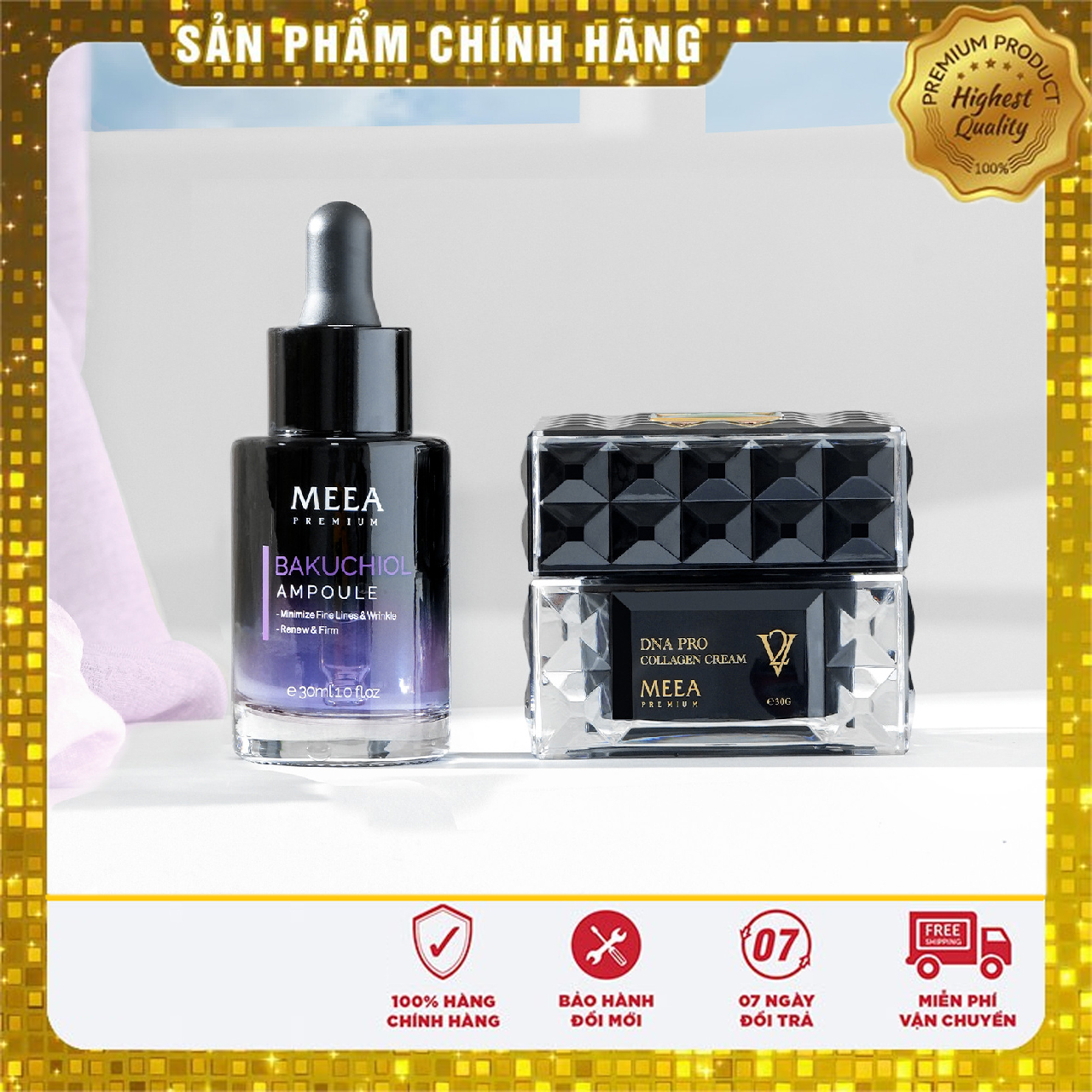 [Chính Hãng] serum tinh chất saffron ampoule meea organic