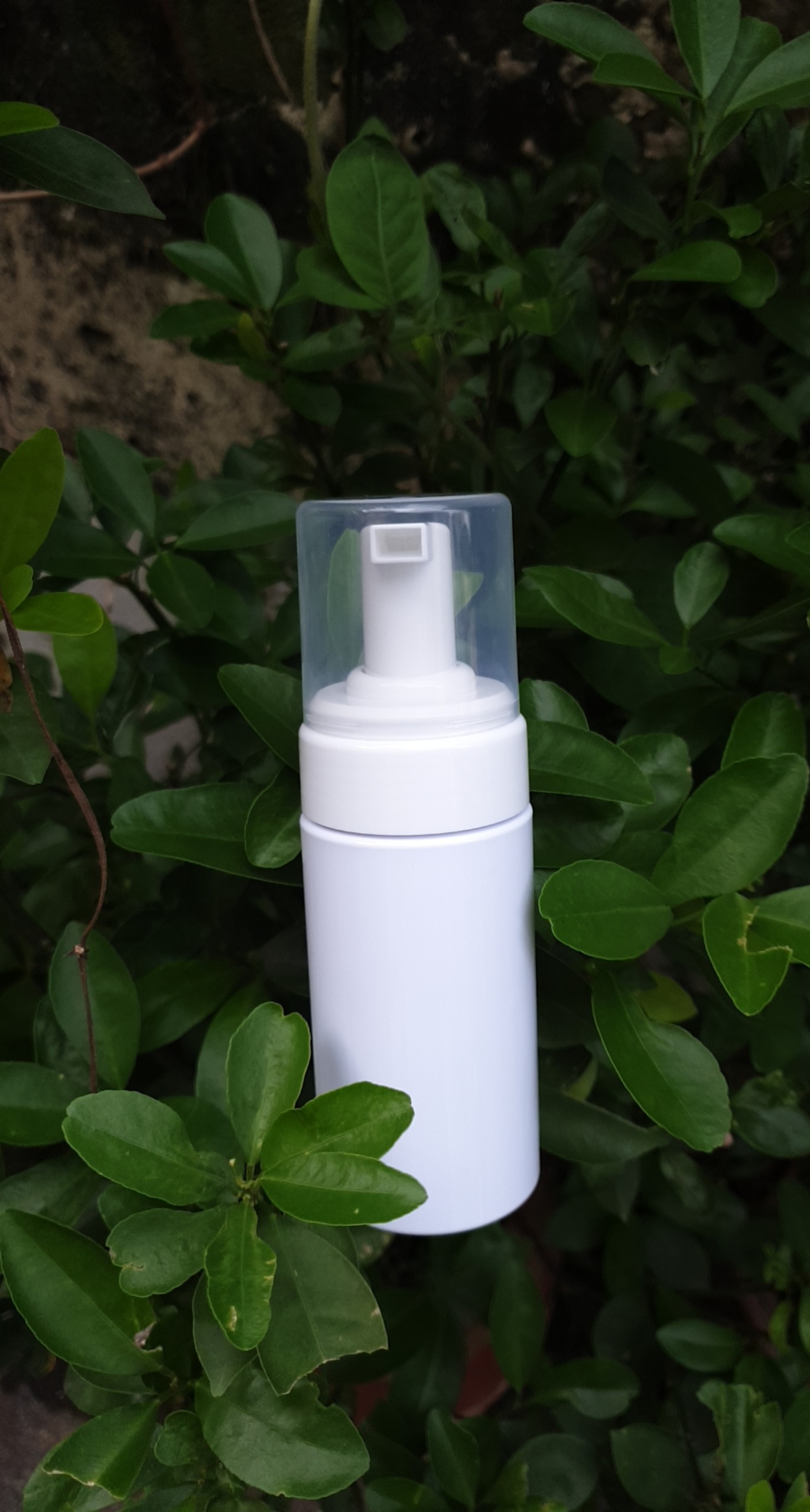 Chai tạo bọt 100ml nhựa trắng sữa