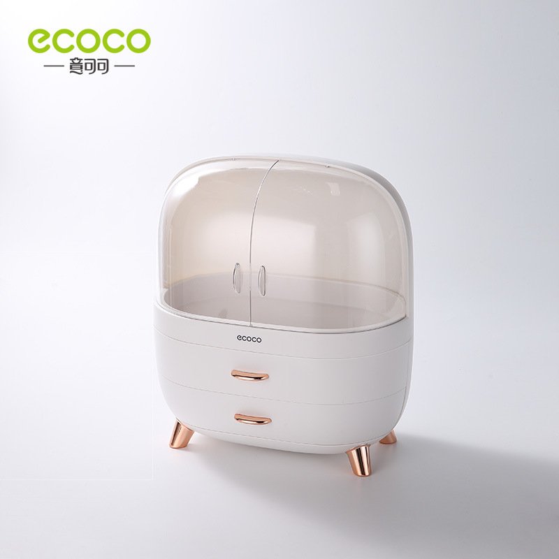 Tủ đựng mỹ phẩm có nắp Ecoco cao cấp E2013+E2014