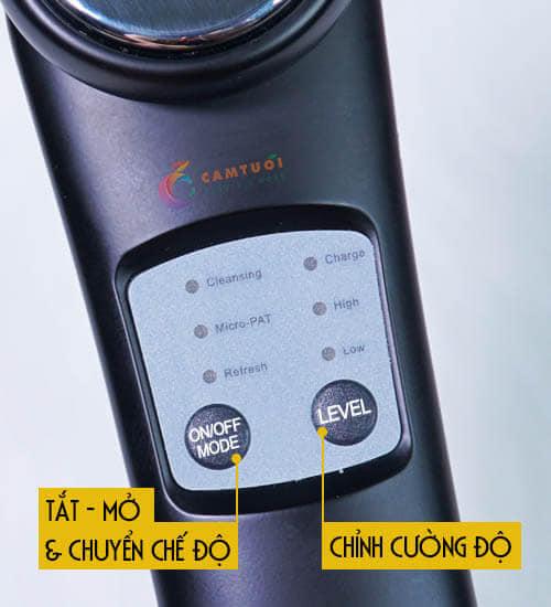 [HCM]Máy massage chăm sóc da mặt Pebble Fluer [bảo hành 12 tháng]