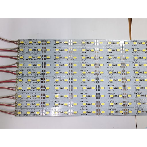 [RẺ VÔ ĐỐI] Bộ 10 Led thanh 12V chip Samsung 5730 HABALI