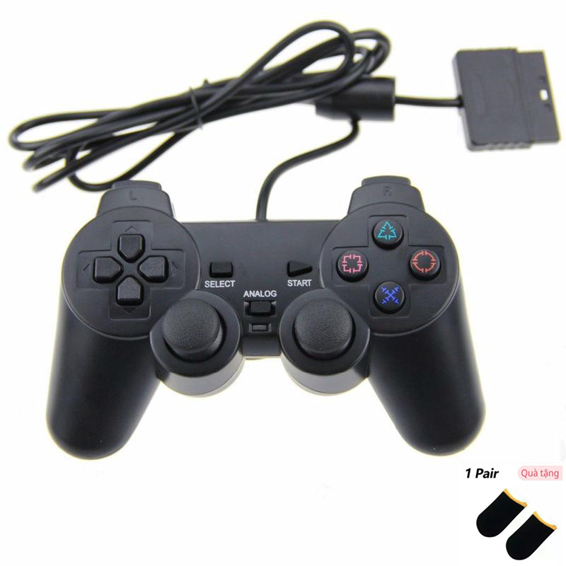 For PS2 Wired Connection Gamepad Double Vibration Game Controller