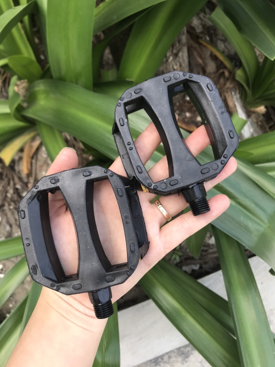 pê đan xe đạp trẻ em pedal xe đạp trục 12mm