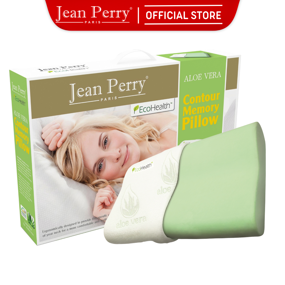 Ask memory foam Jean Perry aloe vera extract cushion size 40x60x11/9cm