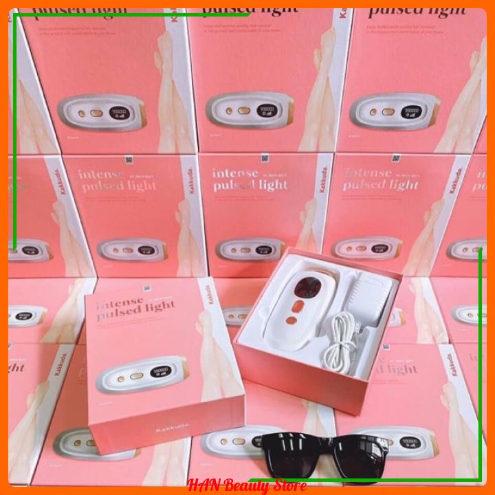 >> SO SÁNH GIÁ MÁY TRIỆT LÔNG MINI TỐT NHẤT HIỆN NAY | Shopee Lazada Sendo Tiki 2 Máy Triệt Lông Mini Kakkuda Hàng Nội Địa Hàn - Công nghệ IPL mới- Tặng Kèm Kính Màu Thời Trang Sang Chảnh Và Dao Cạo nhất hiện nay- Triệt lông vĩnh viễn