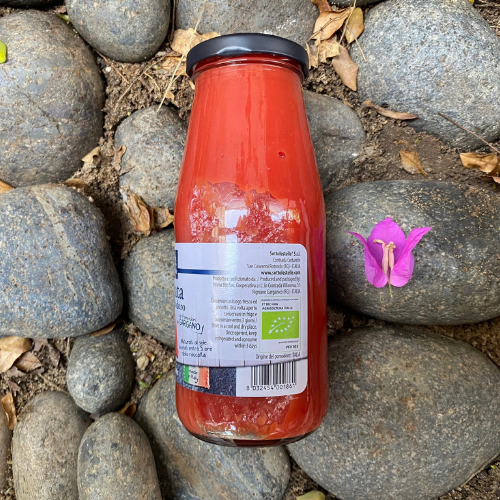 Sốt cà chua Ý hữu cơ Sotto 420g