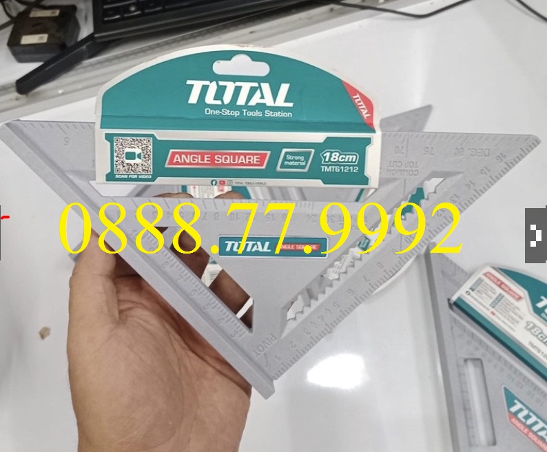 Thước ê ke góc vuông total tmt61212