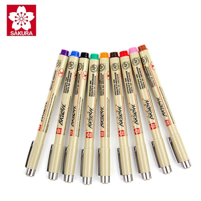[HCM]BỘ 8 CÂY SAKURA PIGMA BRUSH FULL 8 MÀU