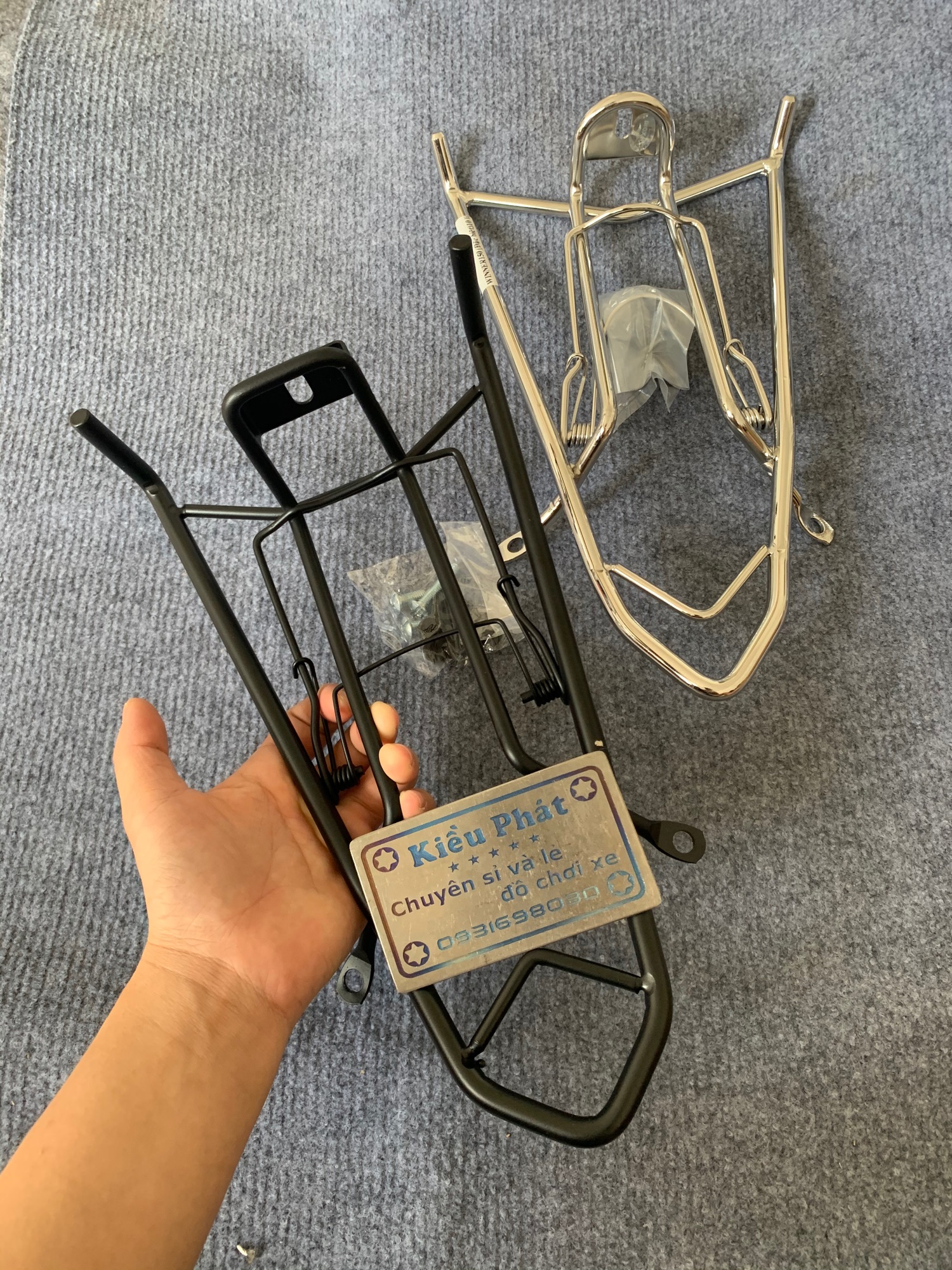 Baga Winner V1 Đen Inox 7 màu