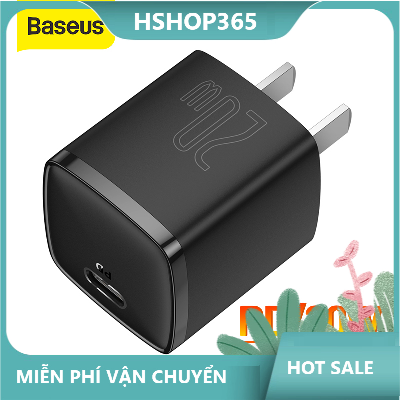 Baseus Cube 20w Type C Charger 20W Portable USB C Charger Support Type C PD Fast Charging For iPhone 12 Pro Max 11 Mini 8 Plus 20w hshop365 abshop365 abshop hshop