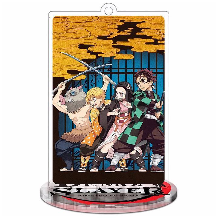 Standee Kimetsu No Yaiba Thanh Gươm Diệt Qủy dạng bảng Tượng Acrylic Standee Anime mica mô hình trang trí trưng bày