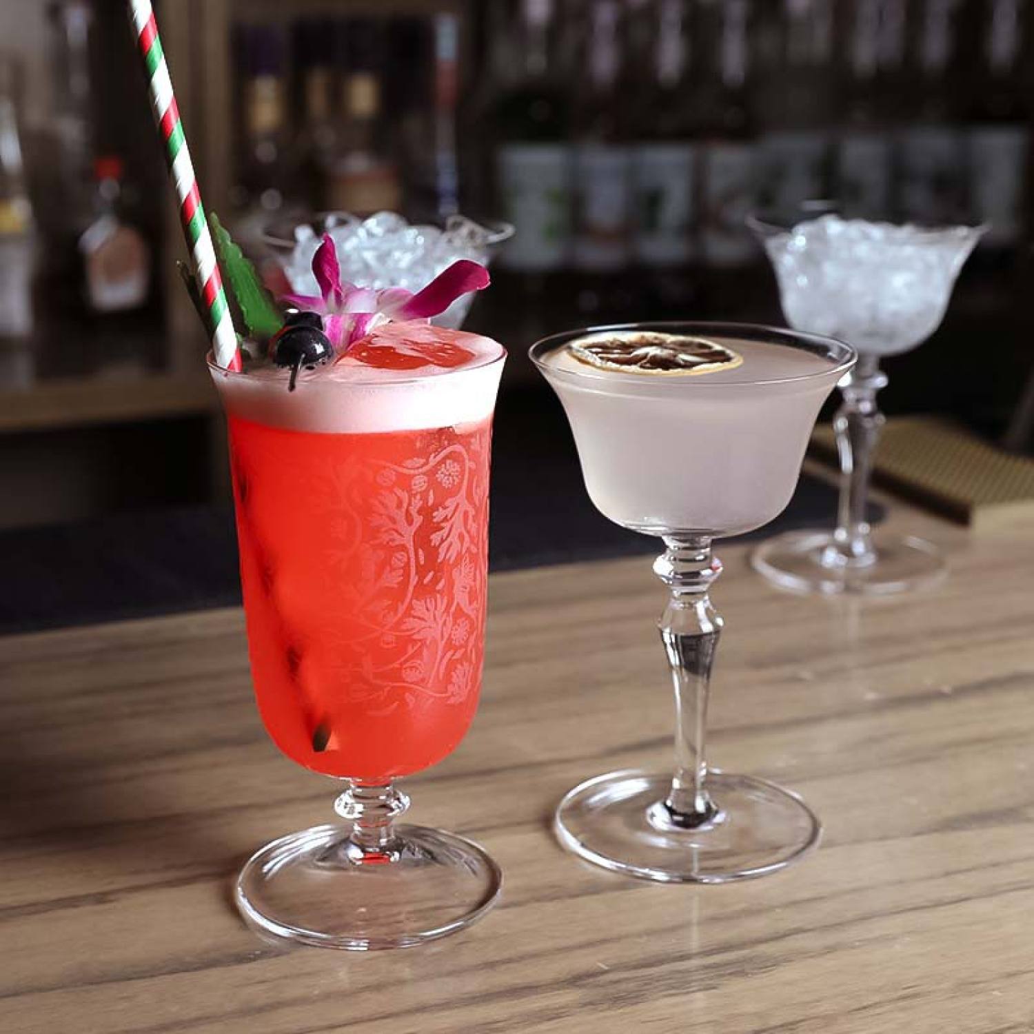 Japanese Style Cocktail Glass - Ly Thủy Tinh