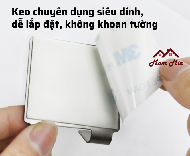 MỘT Móc inox dán tường treo đồ - Q009