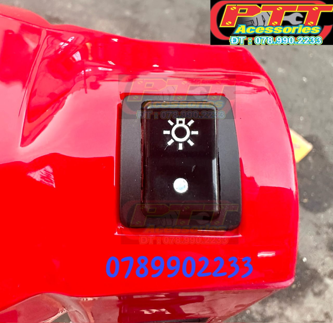BỘ NÚT CÔNG TẮC XE MAX 3 ( TRUNG QUỐC ) CÙM CÔNG TẮC LIỀN