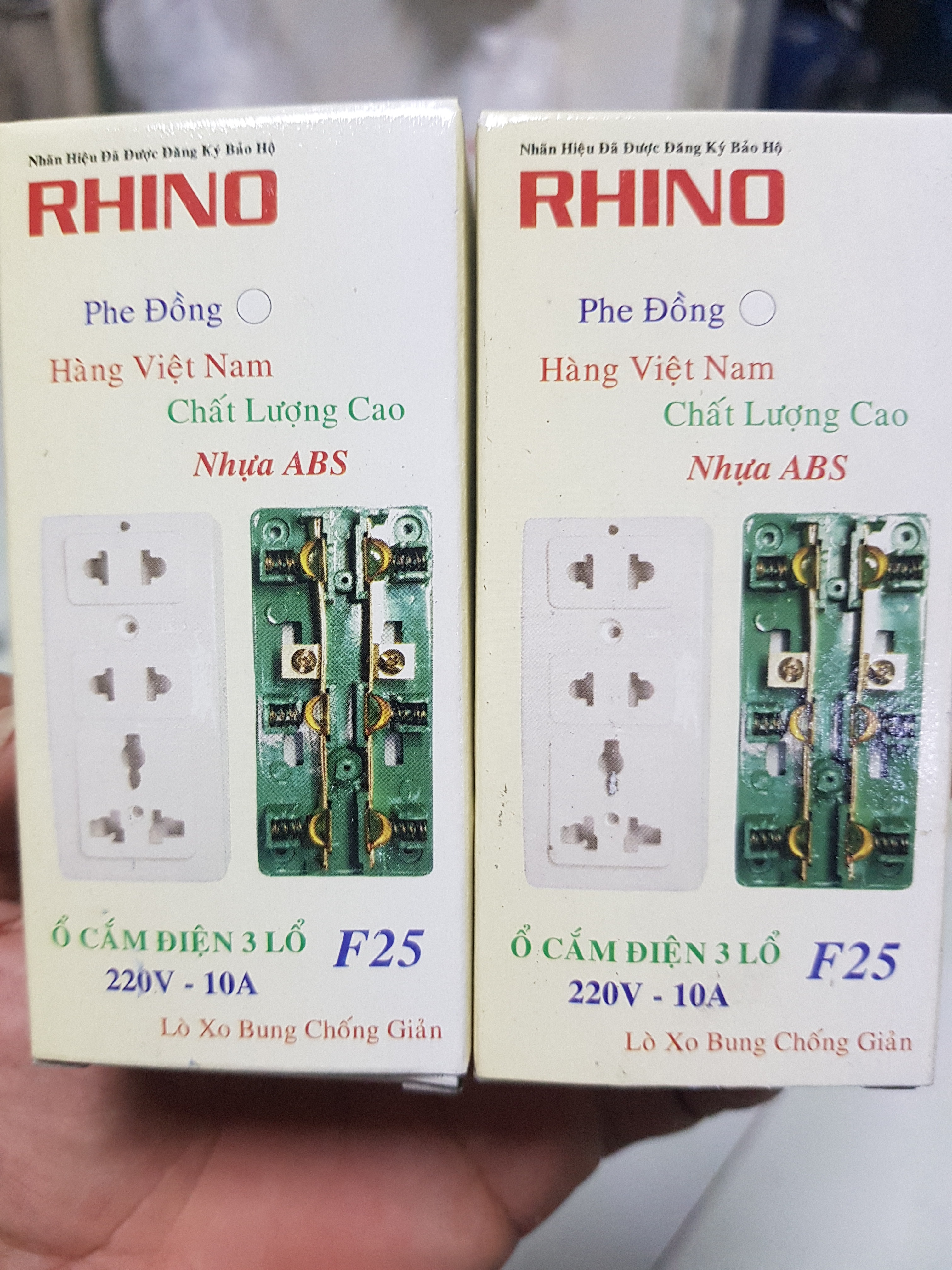 [HCM]Bộ 2 ổ cấm điện 3 lỗ