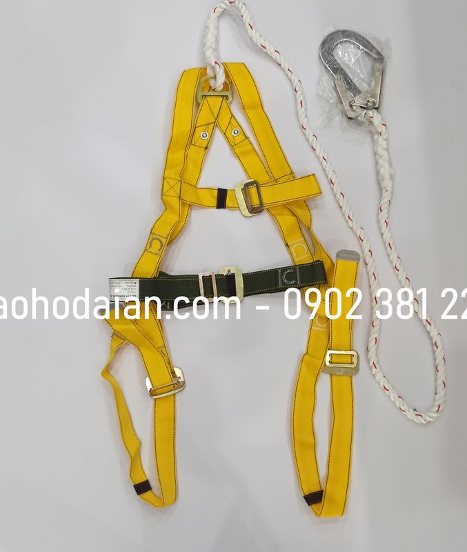 Dây đai an toàn toàn thân 1 móc lớn D06