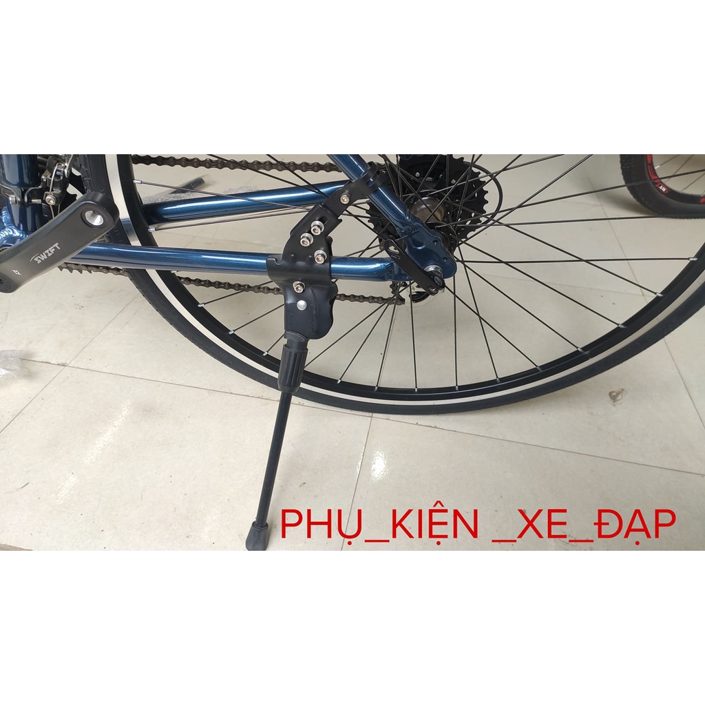 Chân chống thép xe đạp 3 điểm, Chân chống thép xe đạp thể thao
