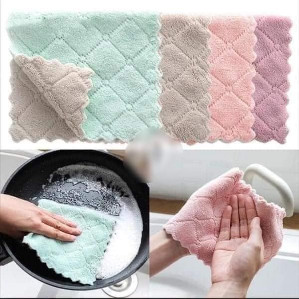 COMBO 10 KHĂN LAU BẾP SIÊU THẤM HÚT