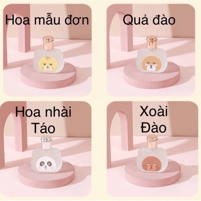 NƯỚC HOA DẠNG XỊT HÌNH THÚ ĐÁNG YÊU