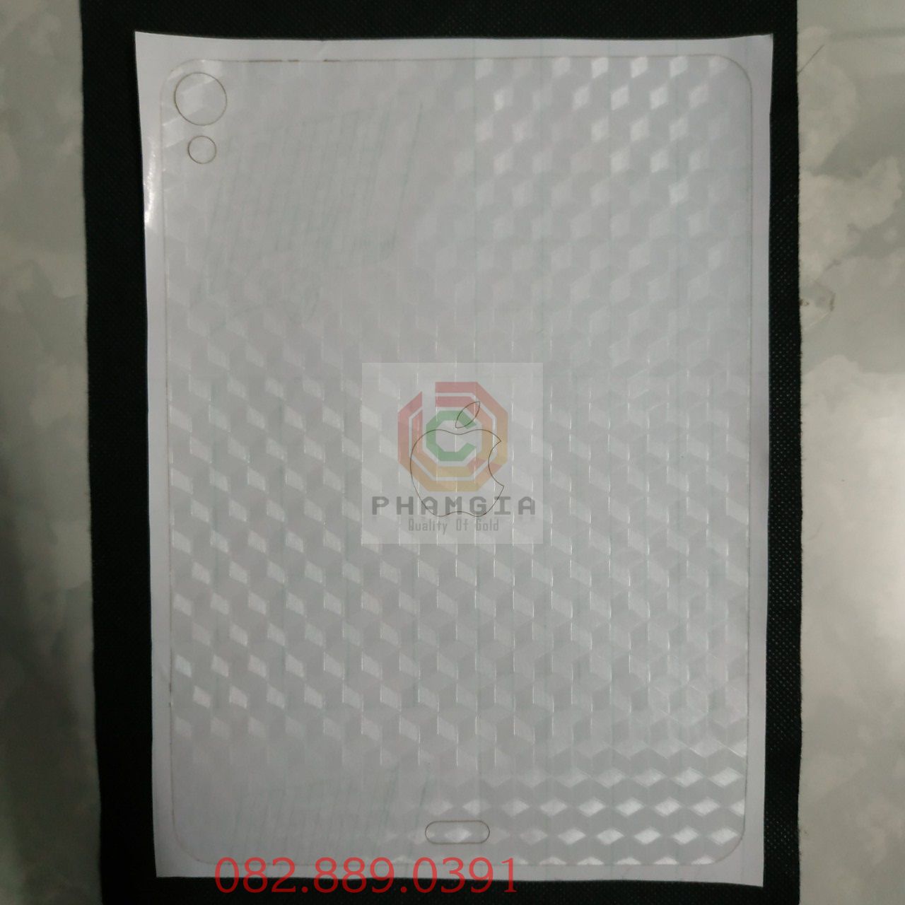 Miếng dán mặt lưng skin carbon dành cho iPad Pro 11